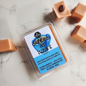 café en luke's wax melts - café con cera derretida - mezcla de la casa - café gilmore - café, café, café