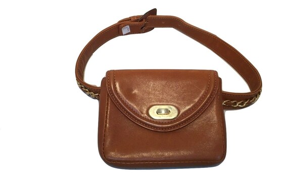 gold chain fanny pack