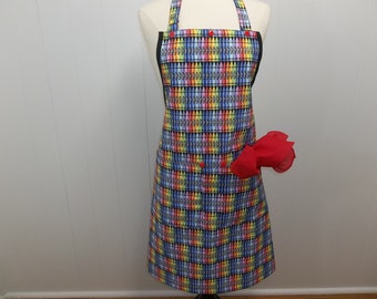 Crayon Fun Teacher Apron