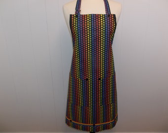 Rainbow Dots All Purpose Apron