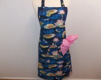 Waterlilies All Purpose Apron