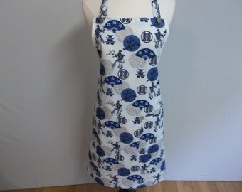 Asian Print Full All Purpose Apron