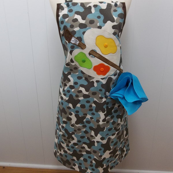 Camo Artist Apron