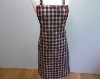 Traditional Plaid Full Apron