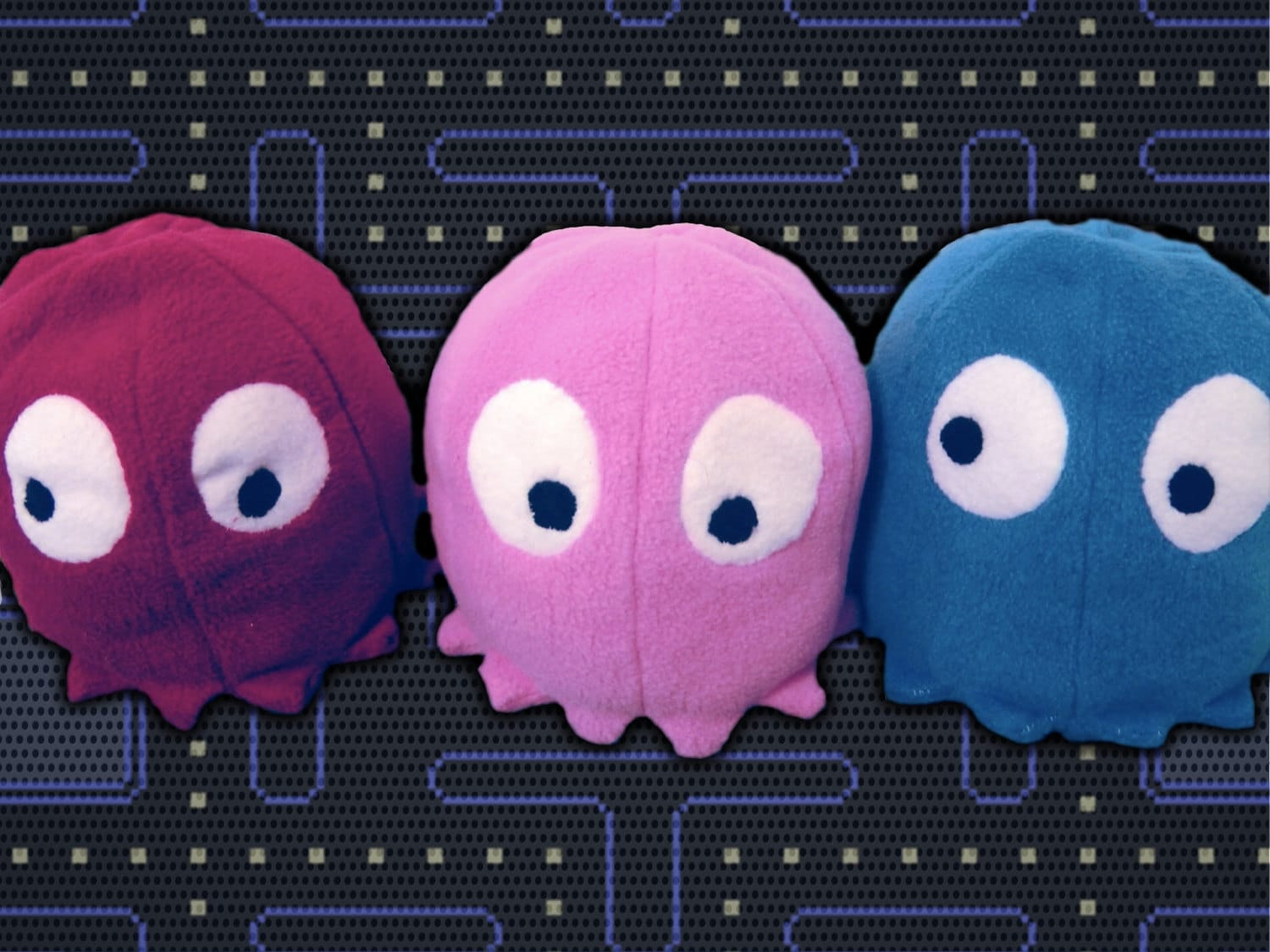 Pacman ghost plush deals