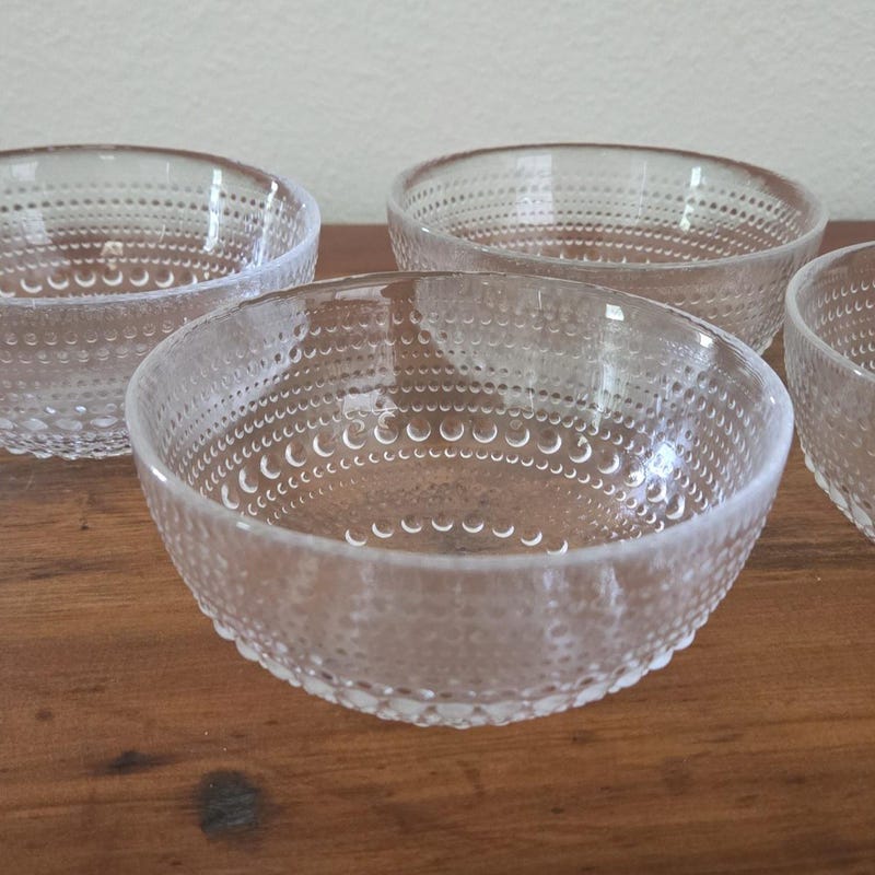 Iittala Clear Glass Bowls - Etsy