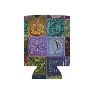 Refroidisseur de canettes à motif patchwork