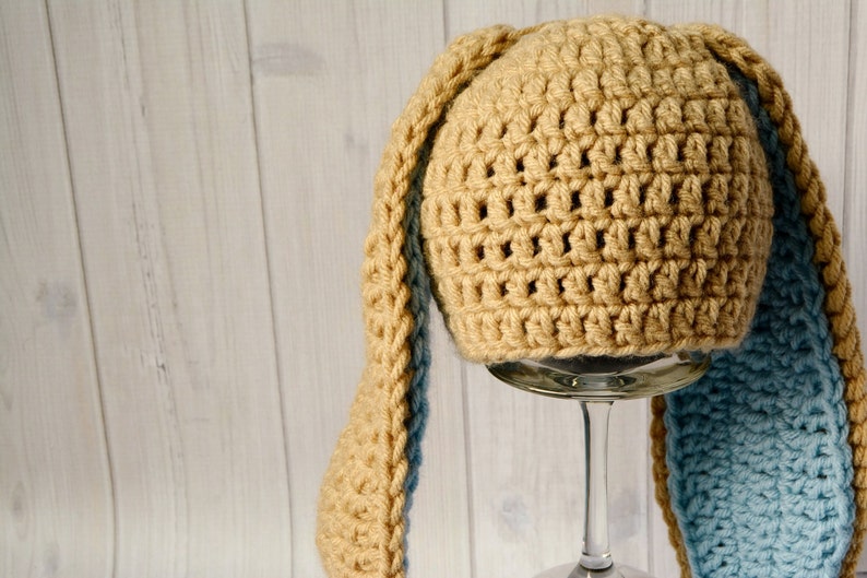 Crocheted Baby Boy Easter Hat Baby Boy Bunny Hat Baby Etsy