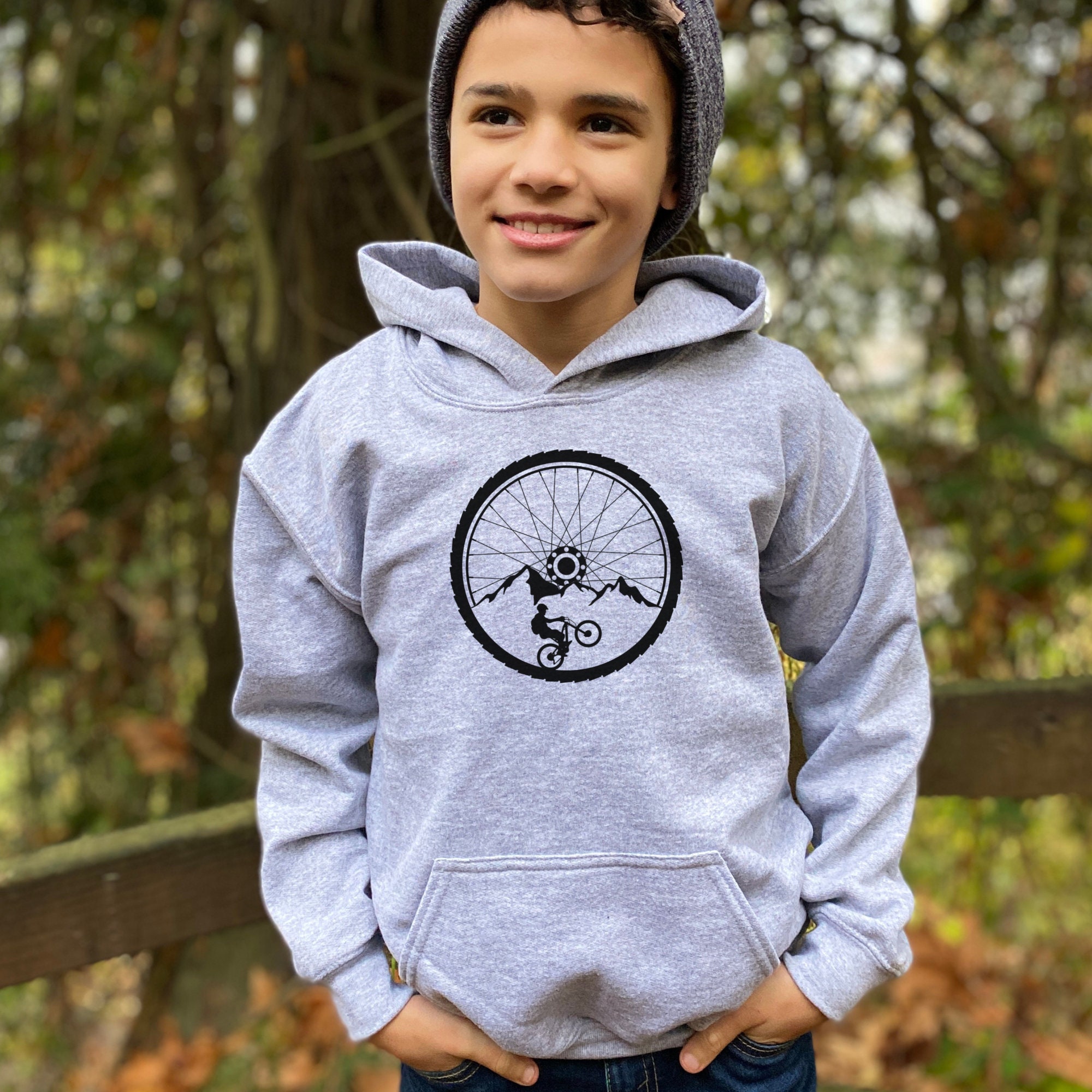 Mountain Bike Hoodie Etsy Ireland