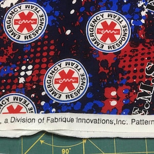 EMS Fabric in Two Designs - Etsy