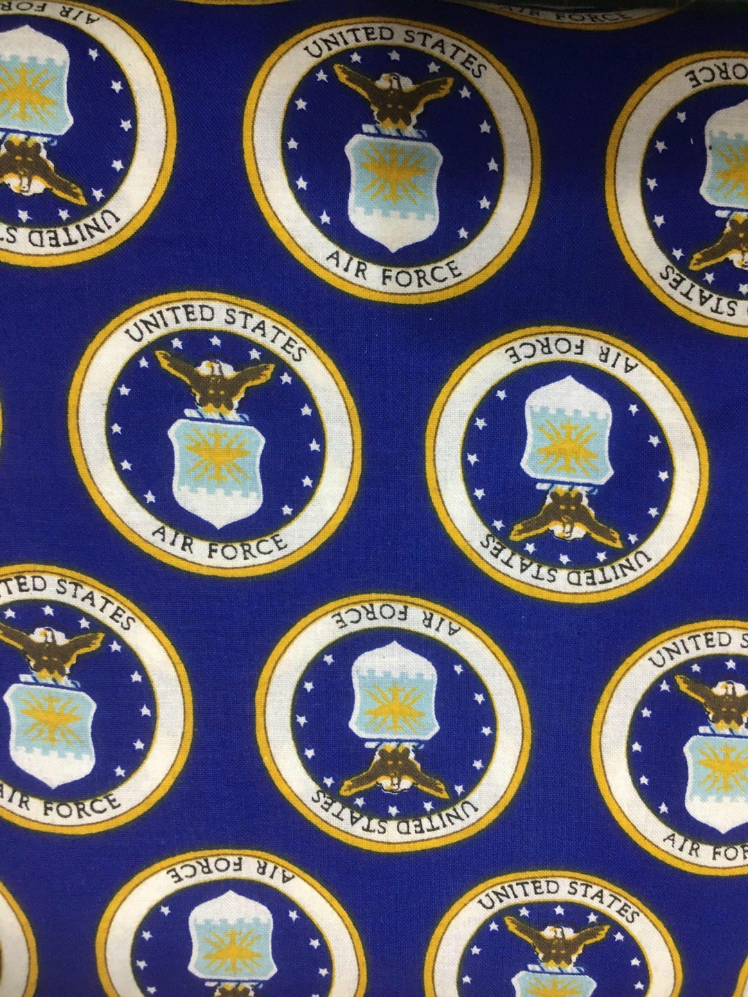 Air Force Cotton Fabric - Etsy