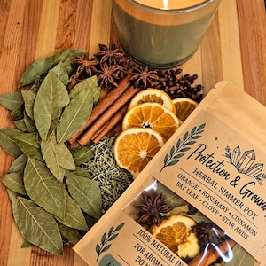 Intention Simmer Pot Blend | Natural Home Fragrance | Dried Citrus & Botanicals | Aromatherapy | Natural Remedies