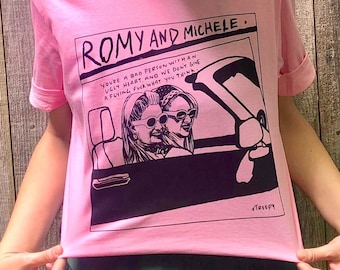 Romy and Michele (Sonic Youth) custom t-shirt