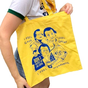 Bill Murray (What About Bob) custom tote bag