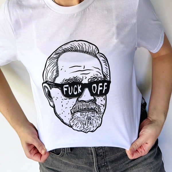 Logan Roy (Succession) "Fuck Off" Custom T-Shirt