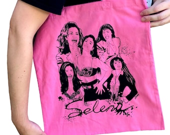 Selena Quintanilla custom tote bag