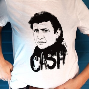 Johnny Cash Custom T-Shirt