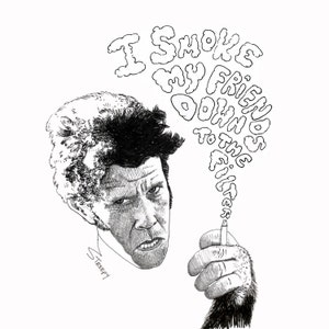 Tom Waits Original Illustration Art Print