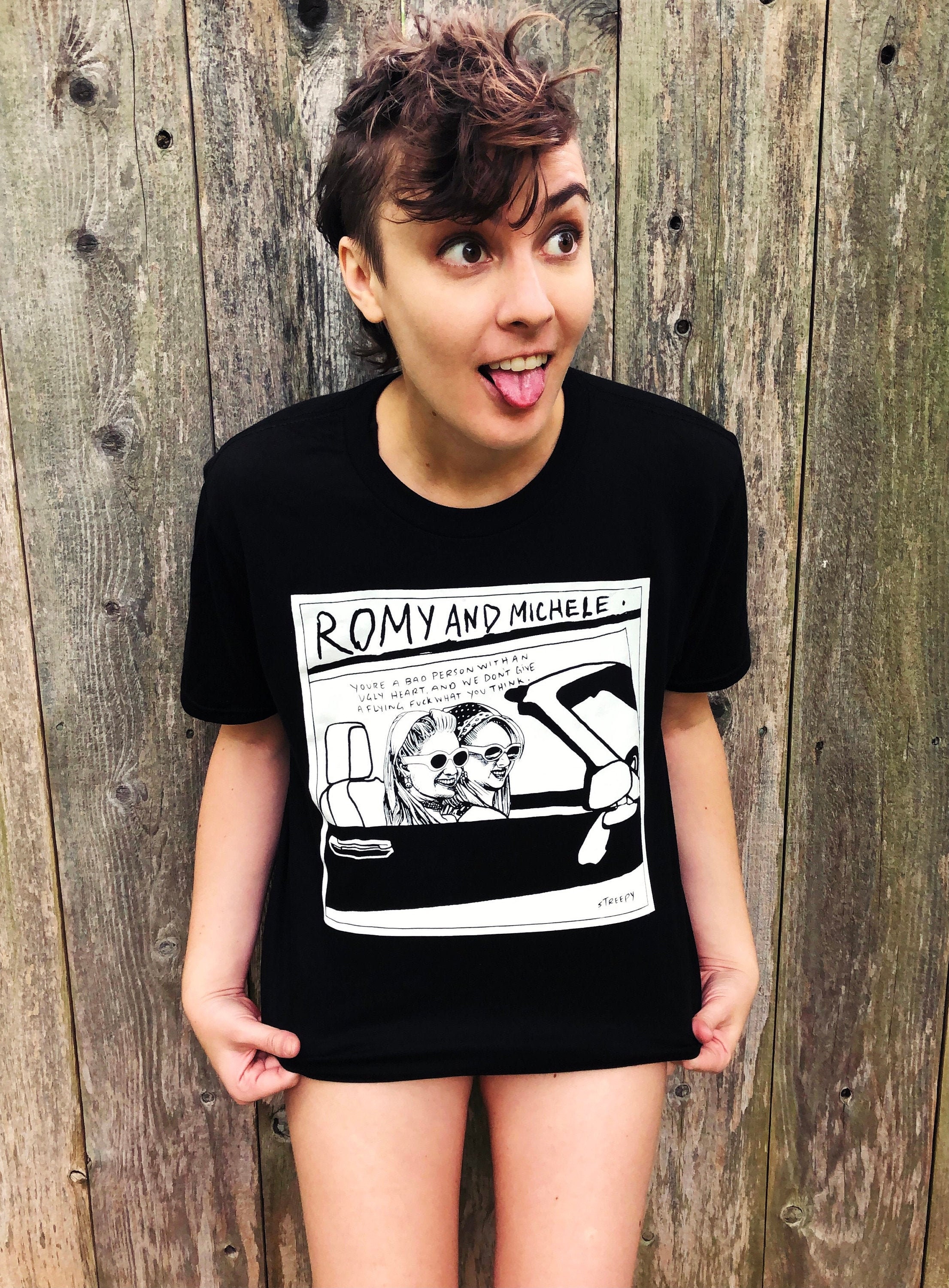 dom efterfølger Effektivitet Romy and Michele sonic Youth Custom T-shirt - Etsy