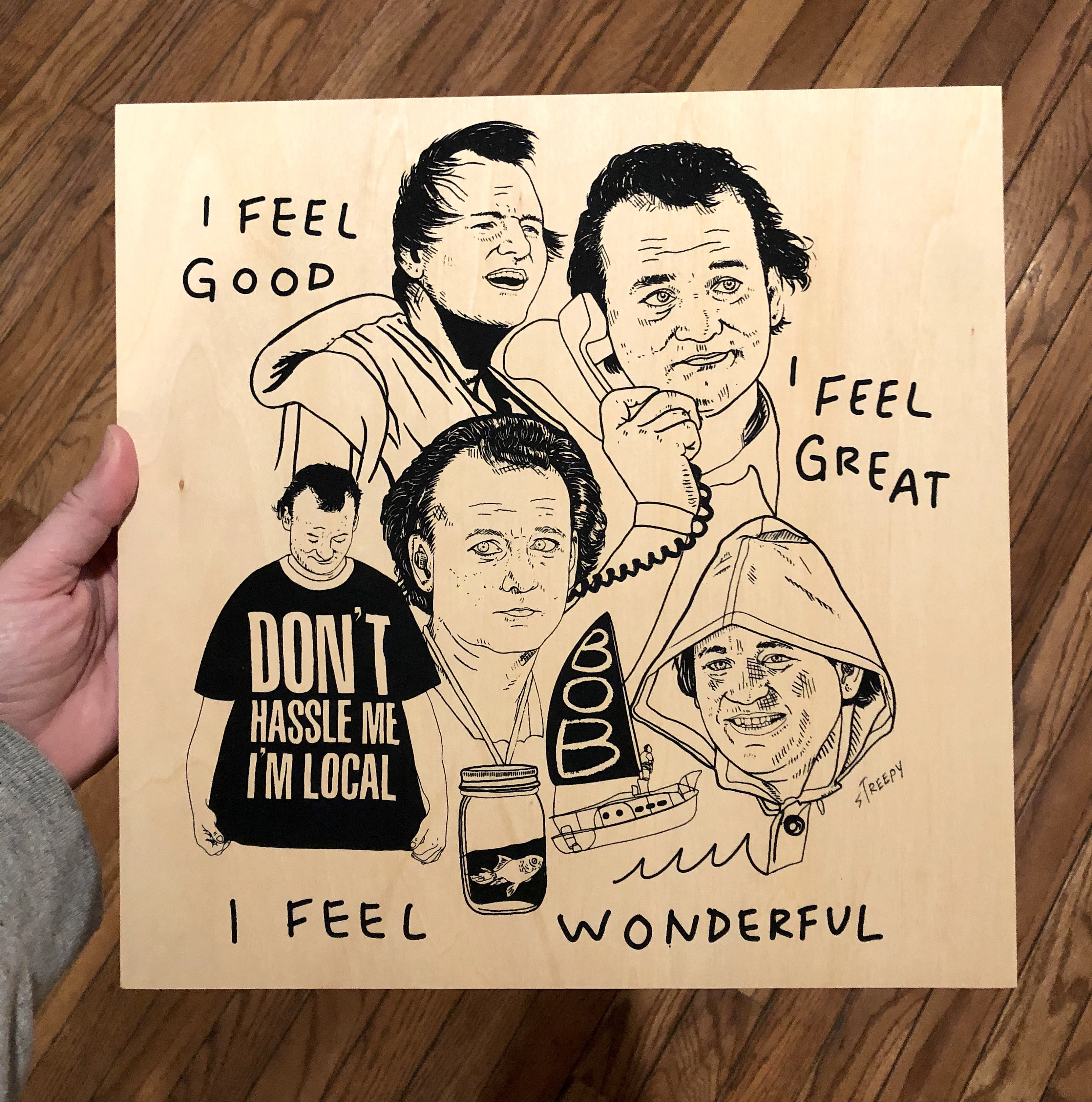 Bill murray what about bob sailing