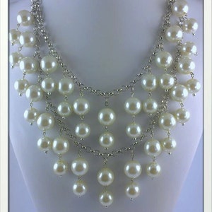 Inspired by 2 Broke Girls Pearl Necklace - Etsy
