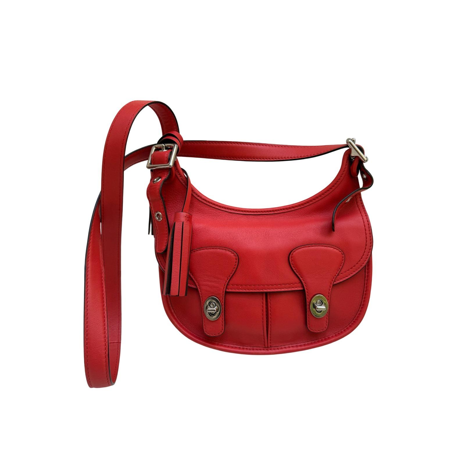 Shoulder Bags Vintage Coach Legacy Red - Etsy Coach Legacy Buckle 