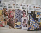Simplicity ,9169, Simplicity 9234, Simplicity 9253, Simplicity 9312, Simplicity 9371, Simplicity 9451, UNCUT
