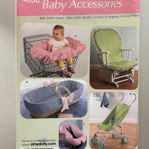 Simplicity 4636 Baby Accessories, UNCUT