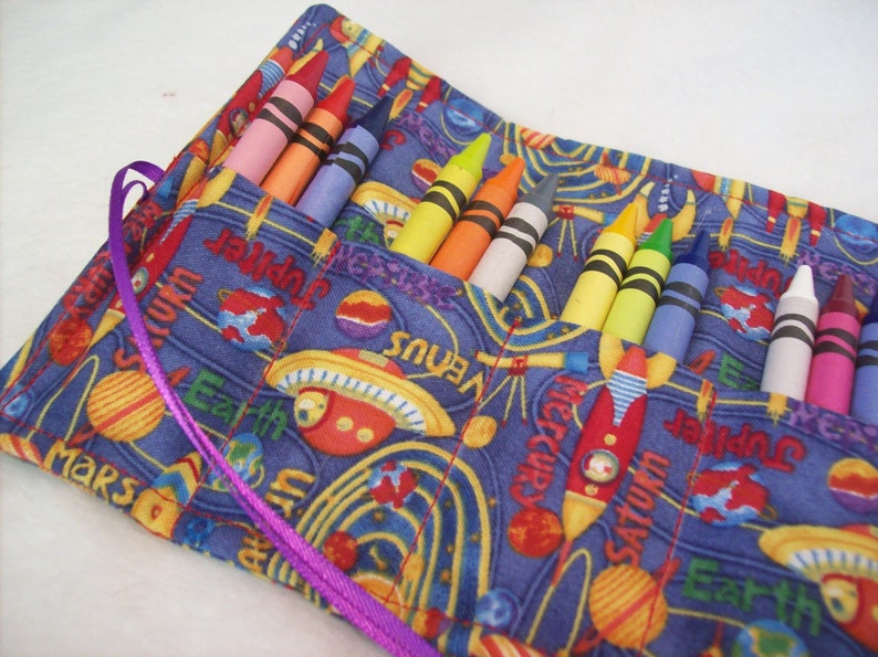 Crayon Holder Travel Crayon Holder Etsy