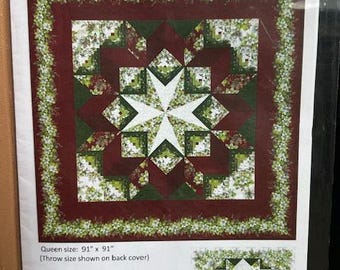 Estrella de carpintero de Patti's Patchwork, SIN CORTAR
