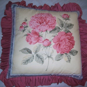 RESERVED - Decorative Throw Pillows, Floral Pillows, New Hand Made