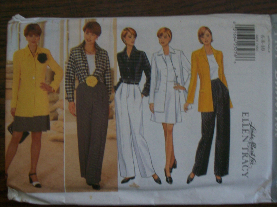 Patron De Couture Vintage Butterick 1975 – Modèle B34 Manteau, Pantalon, Jupe – Pièces Non Découpées