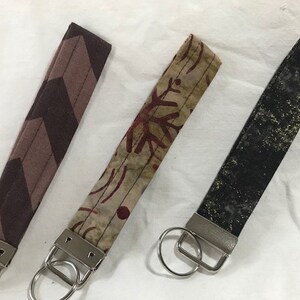 Fabric Key Fob, Wristlet, Lanyards, Badge Holder