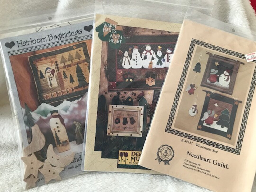 Heirloom Beginnings, Woodland Winter, Warm Hands Warm Heart, Debbie