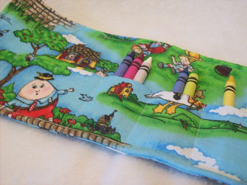 Crayon Holder Travel Crayon Holder Etsy