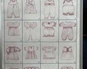 Sew Little Baby Clothes Pattern, Playwear, Baby Overhauls, Baby Jumper, Baby Sunsuit, UNCUT