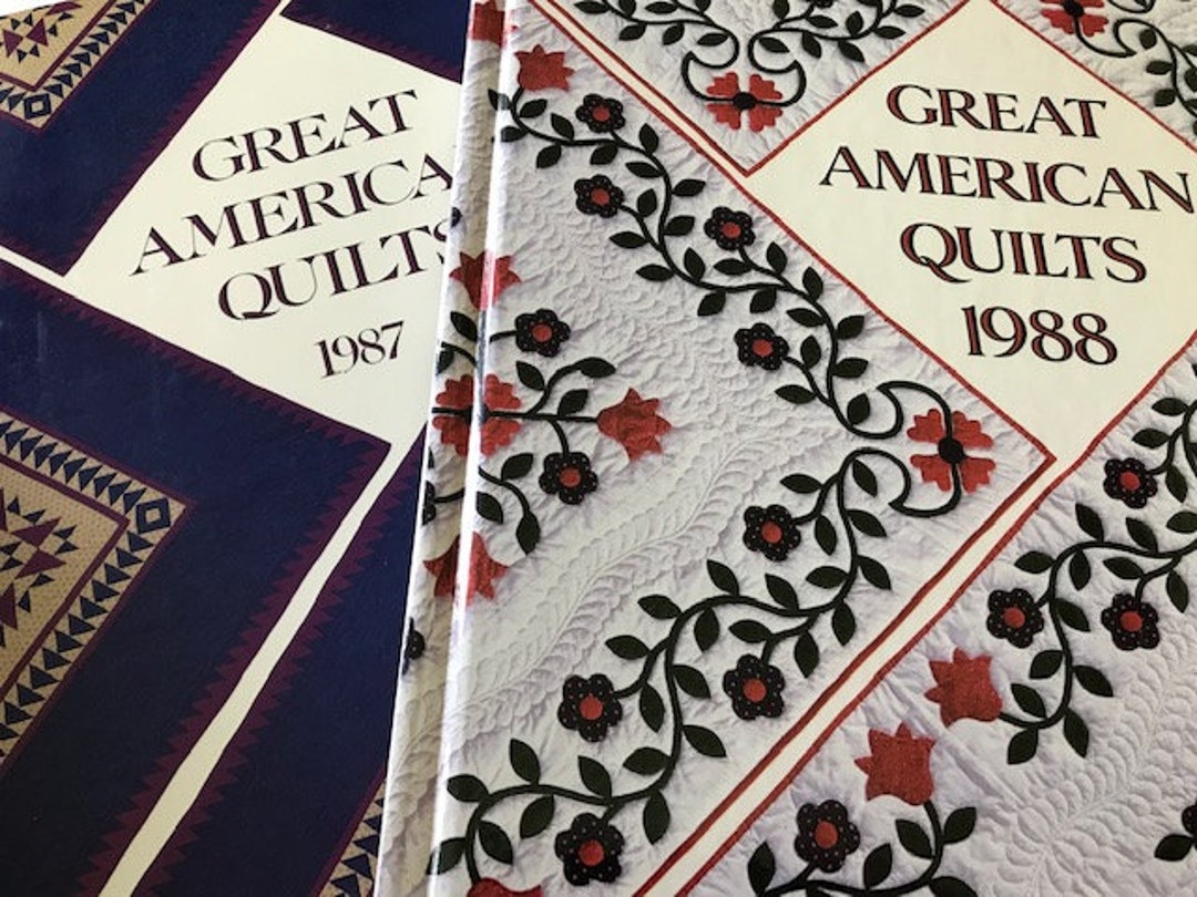 Great American Quilts 1987 Great American Quilts 1988 NEW Etsy