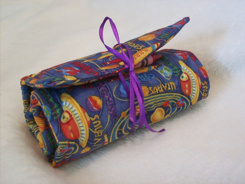 Crayon Holder Travel Crayon Holder Etsy