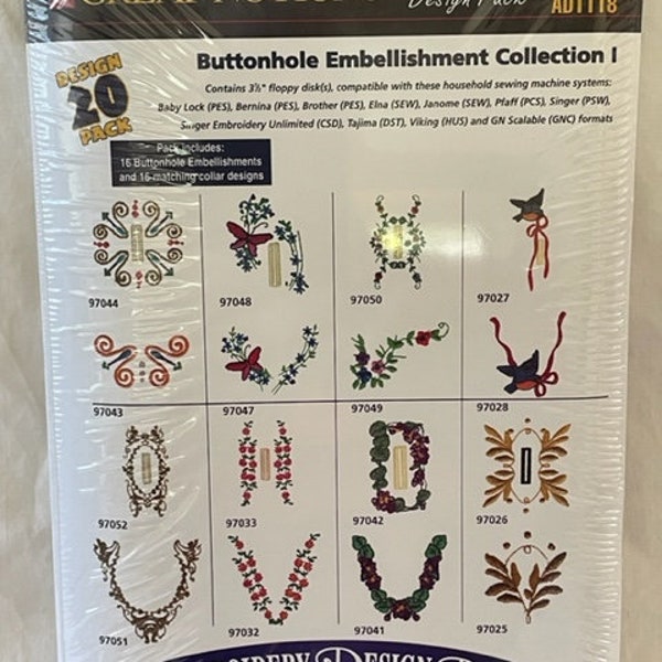 Amazing Designs Embroidery Designs Etsy