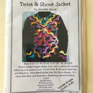 Twist & Shout Jacke, Jennifer Amor, UNCUT