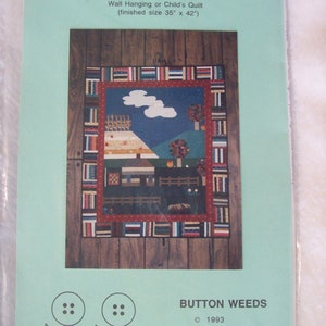 Harvest Time, Button Weeds, UNCUT