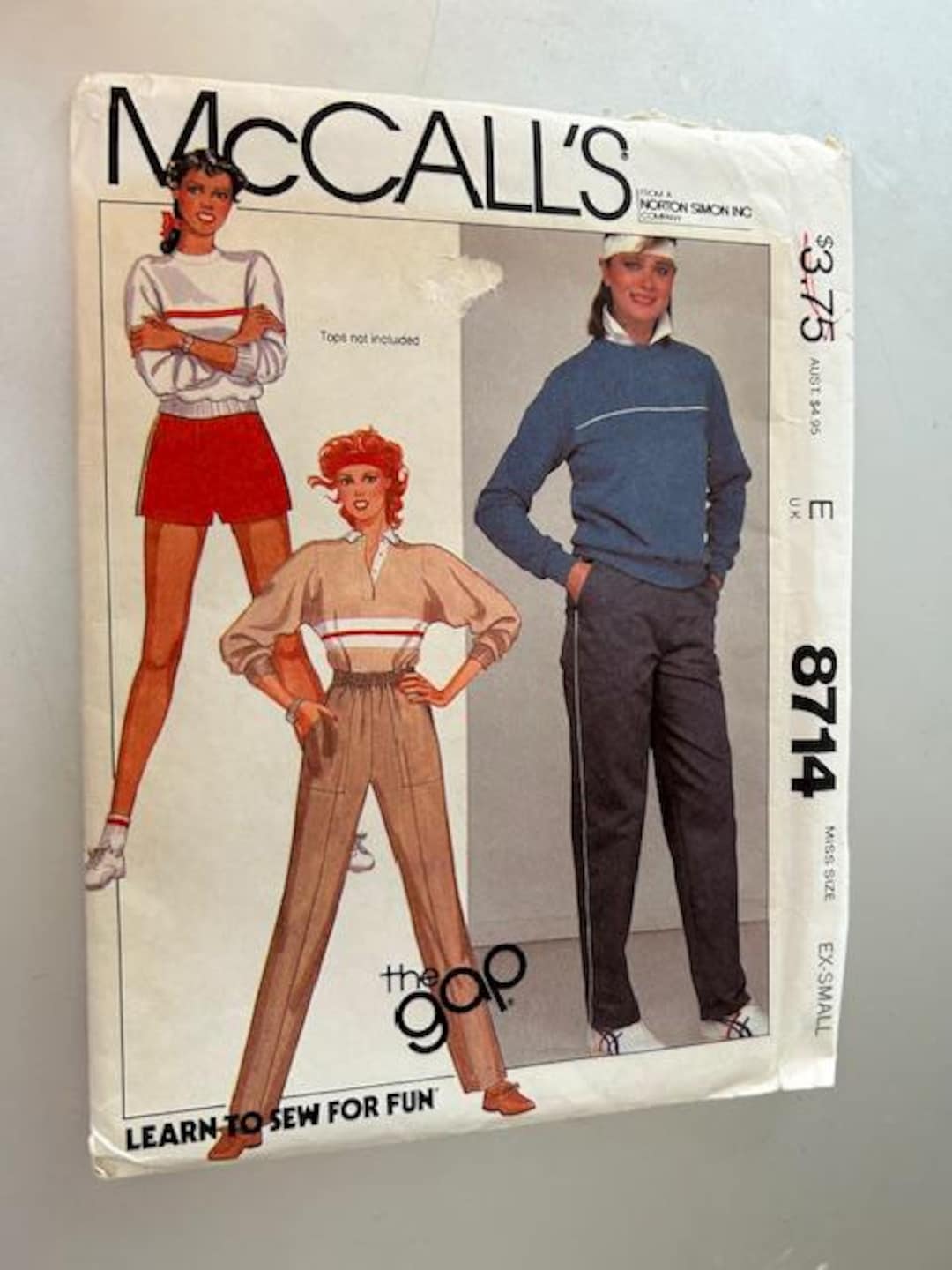 Mccalls 8714, Misses' Shorts and Pants, UNCUT - Etsy