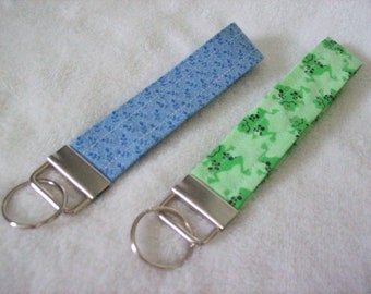 Fabric Key Fobs, Wristlet, Lanyards, Badge Holder