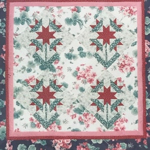 Thimble Whimsy, Jan Phillips Ward, Geranium Star Bloom, UNCUT