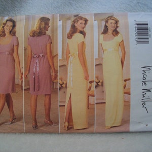 Butterick 4297, Misses Dress, Nicole Miller