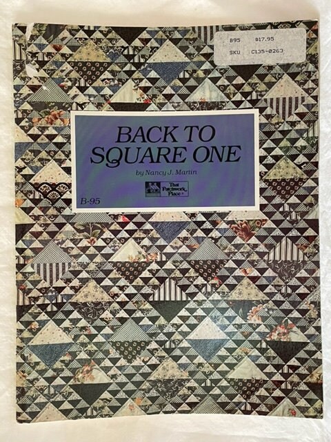 Back to Square One, Nancy J Martin, GOOD CONDITION