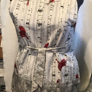 Christmas Aprons, Ladies Aprons, Reversible Aprons, NEW