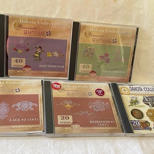 Dakota Collectibles, Baby Heirloom, Cross Stitch #1, Lace #2, Heirloom #1, Armed Forces, PREVIOUSELY OWNED