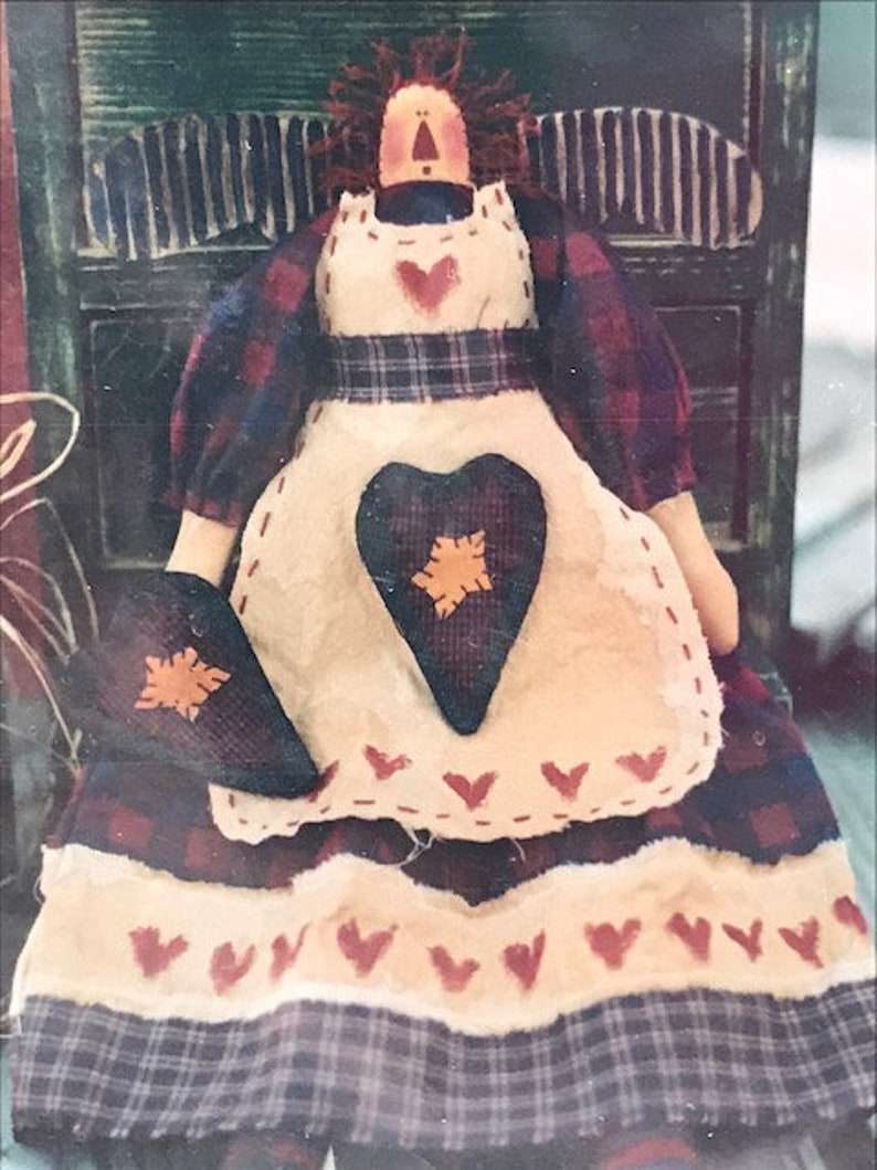 Meme/'s Quilts Willie B Snow Guardian Annie Decorative Dolls UNCUT