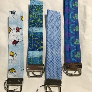 Fabric Key Fob, Wristlet, Lanyards, Badge Holder